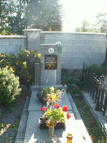 Hrob Felixe Hje na
mneckm hbitov.